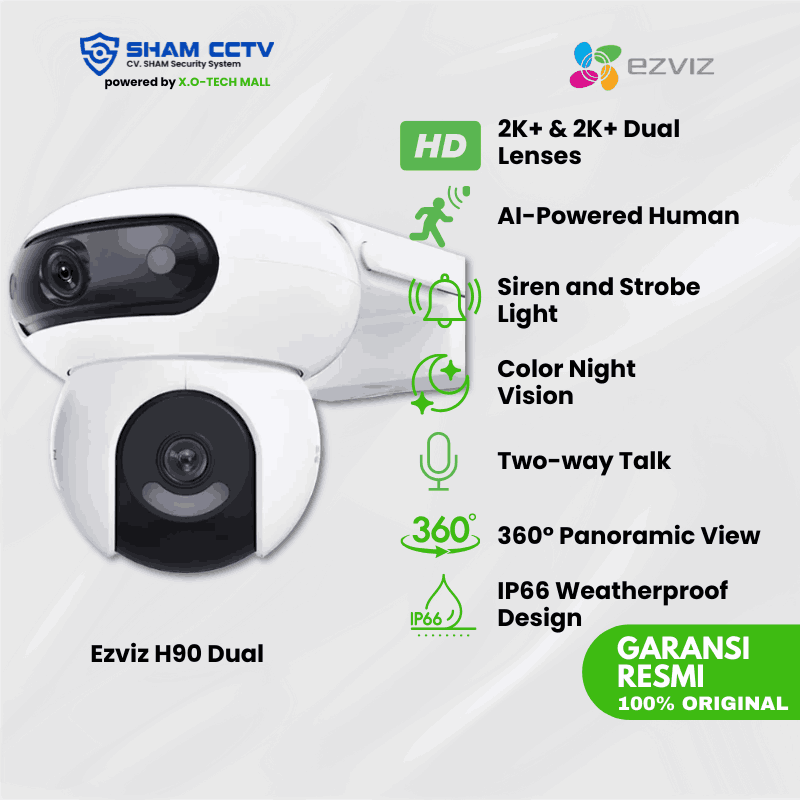 EZVIZ H90 Dual 4+4