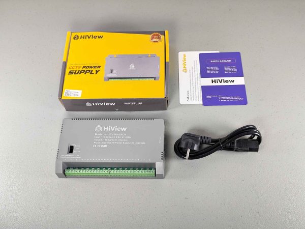 Hiview HI-12V16A-16CH SWITCHING PSU 16 CH - Gambar 2