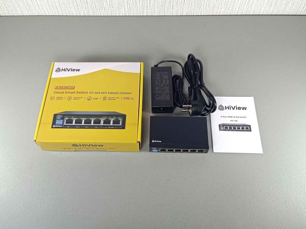 Hiview HIK 106 04 PORT POE + 2 UPLINK - Gambar 2