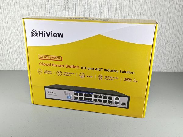 Hiview HIK 6016 04 PORT POE + 2 UPLINK + 1 SFP - Gambar 2