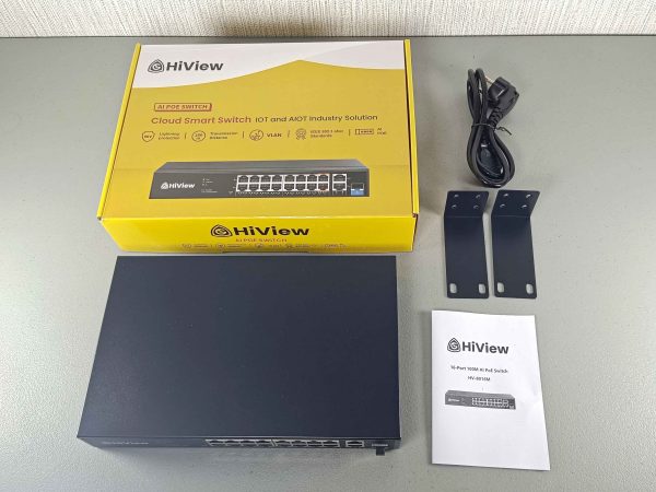 Hiview HIK 8016M 16 PORT POE + 2 UPLINK + 1 SFP - Gambar 3