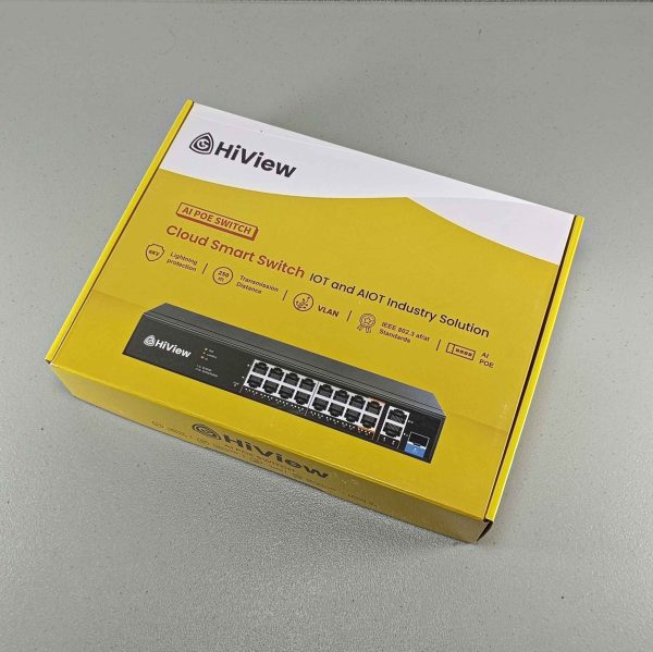 Hiview HIK 8016M 16 PORT POE + 2 UPLINK + 1 SFP - Gambar 4