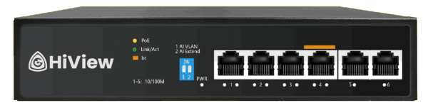 Hiview HIK 2082G 08 PORT POE + 2 UPLINK GIGABIT