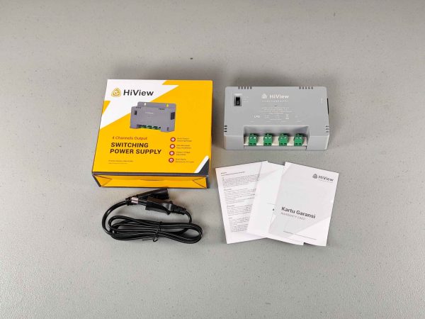 Hiview HIK-PSU-4CH SWITCHING PSU 04 CH - Gambar 2
