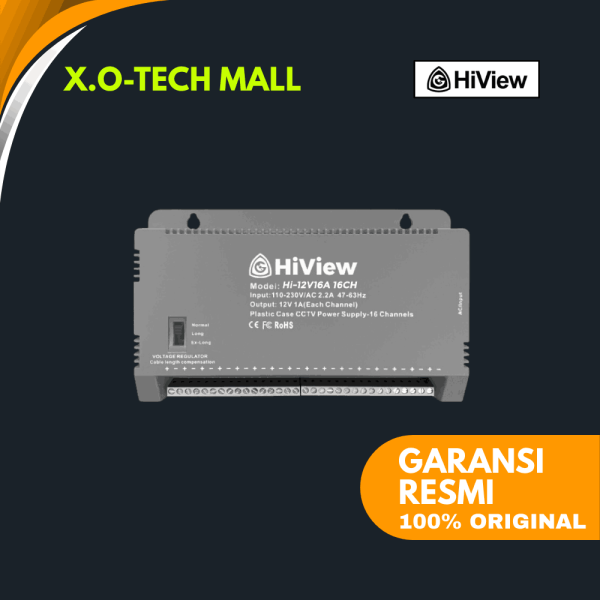 Hiview HI-12V16A-16CH SWITCHING PSU 16 CH