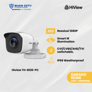 Hiview TH-B120-PC Outdoor – Kamera 2MP Full HD dengan Audio & IR Night Vision