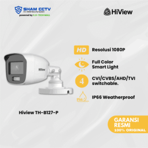 Hiview TH-B127 Outdoor – Kamera 2MP Full Color Dual Light Tahan Cuaca