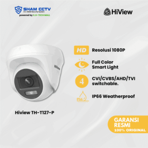Hiview TH-76K0T-LPFS Indoor – Kamera IP Dome 4MP PoE dengan Audio & Smart IR Elegan