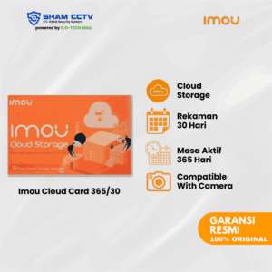 IMOU Cloud Card 365/30 – Penyimpanan Aman 30 Hari Selama 1 Tahun