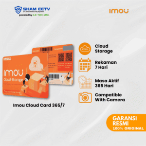 IMOU Cloud Card 365/7 – Penyimpanan Aman 7 Hari Selama 1 Tahun