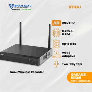 IMOU NVR Wireless 8 Channel – Rekam 8 Kamera Sekaligus Tanpa Kabel!