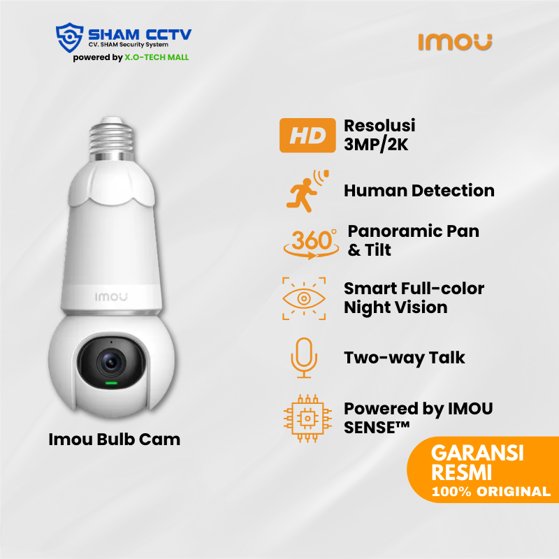 BULB CAM 3MP