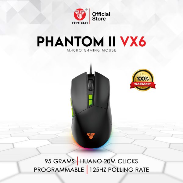 Fantech VX6 Phantom II (BLACK) - Gambar 6