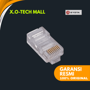 Konektor RJ45 Cat6 Eyota (Plastik) – 50 Pcs
