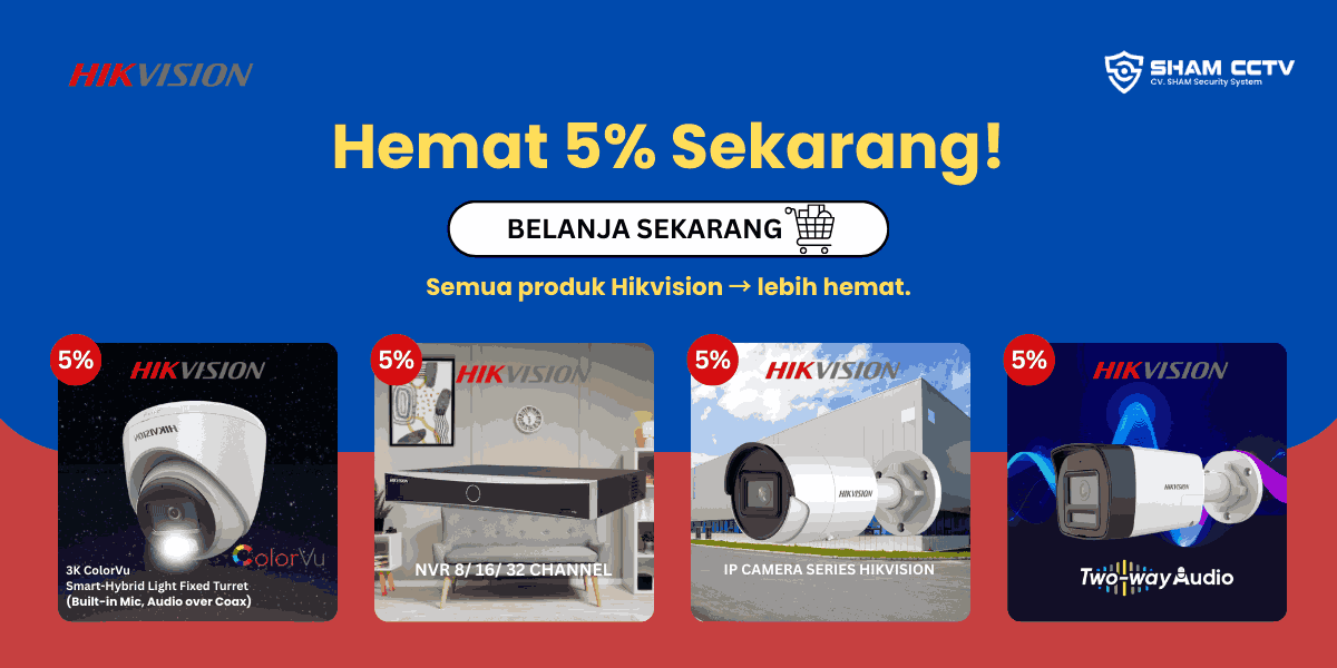 Promo Hikvision - Voucher Gratis