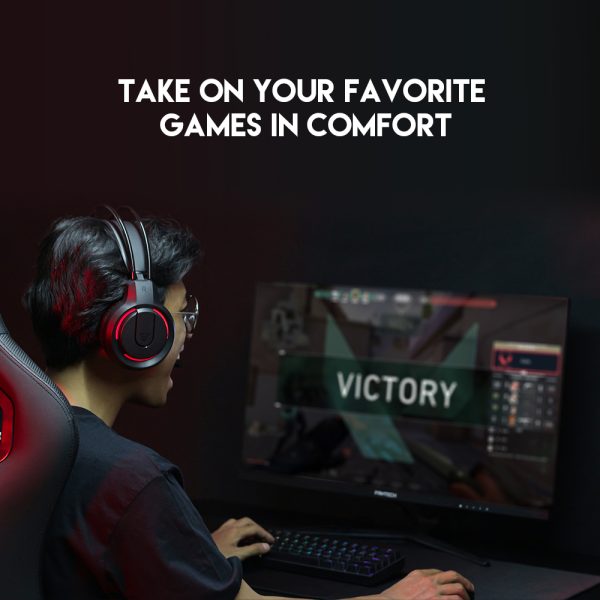 Fantech HQ53 FLASH GAMING HEADSET BLACK - Gambar 11