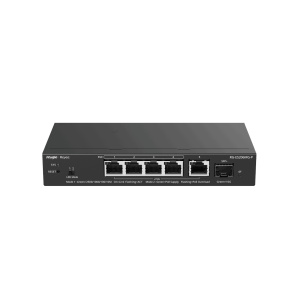 RG-ES206MG-P REYEE 5-Port 2.5G Cloud Managed PoE Switch, 1 x 10G Uplink