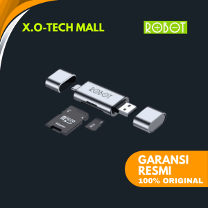 ROBOT CR202 – 2-in-1 OTG USB 3.0 Type-C Card Reader