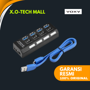 VOXY USB Hub 3.0 — 4 Port dengan Saklar On/Off