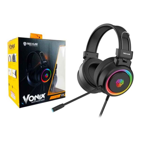 REXUS F30 VONIX – Headset Gaming RGB - Gambar 2