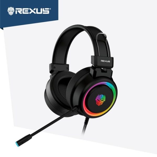 REXUS F30 VONIX – Headset Gaming RGB - Gambar 3