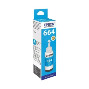 Tinta Printer Original Epson 664 Cyan