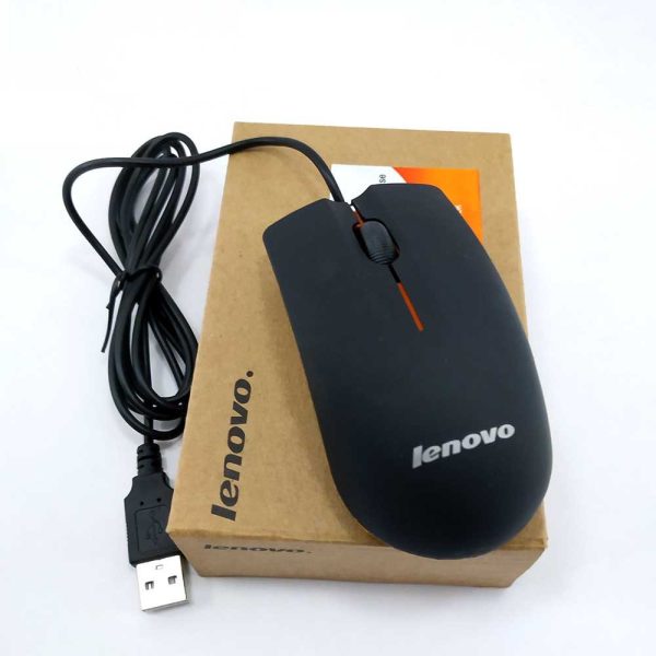 Lenovo M20 USB Optical Mouse (Wired) - Gambar 2