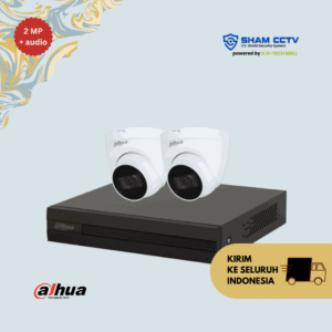 Paket CCTV Dahua 2MP Audio Infrared 2 Kamera