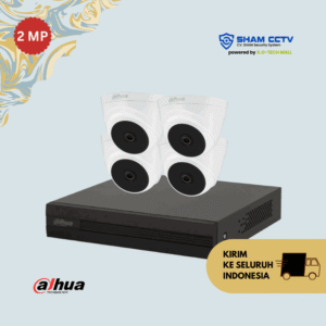 Paket CCTV Dahua 2MP Infrared 4 Kamera