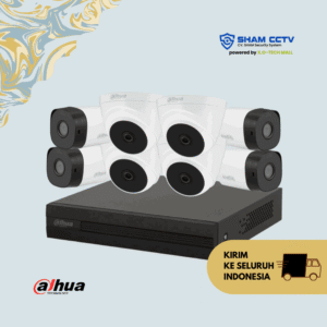 Paket CCTV Dahua 2MP Infrared 8 Kamera