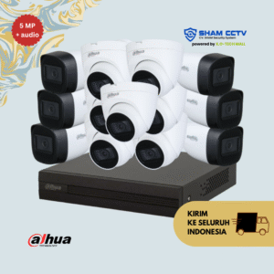 Paket CCTV Dahua 5MP Audio Infrared 13 Kamera