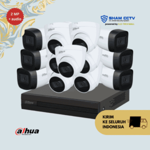 Paket CCTV Dahua 2MP Audio Infrared 13 Kamera