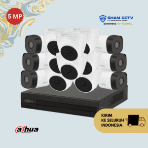 Paket CCTV Dahua 5MP Infrared 14 Kamera
