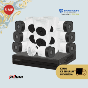 Paket CCTV Dahua 5MP Infrared 15 Kamera