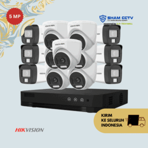 Paket CCTV Hikvision 5MP Infrared 13 Kamera