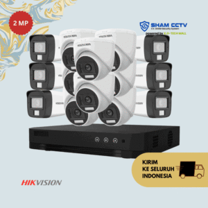 Paket CCTV Hikvision 2MP Infrared 14 Kamera