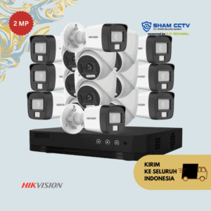 Paket CCTV Hikvision 2MP Infrared 16 Kamera