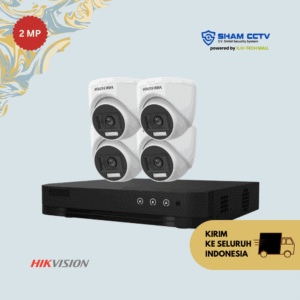 Paket CCTV Hikvision 2MP Infrared 4 Kamera