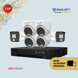 Paket CCTV Hikvision 2MP Infrared 6 Kamera