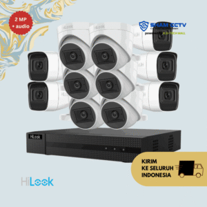 Paket CCTV Hilook 2MP Audio Infrared 11 Kamera