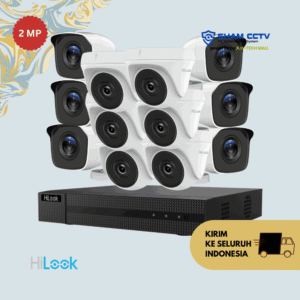 Paket CCTV Hilook 2MP Infrared 12 Kamera