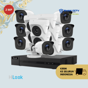 Paket CCTV Hilook 2MP Infrared 15 Kamera