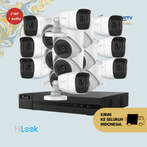 Paket CCTV Hilook 2MP Audio Infrared 16 Kamera