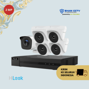 Paket CCTV Hilook 2MP Infrared 5 Kamera