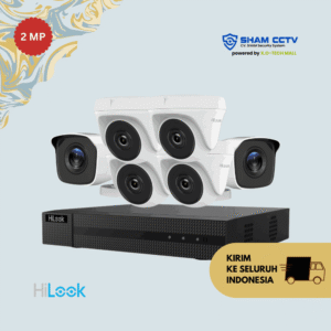 Paket CCTV Hilook 2MP Infrared 6 Kamera