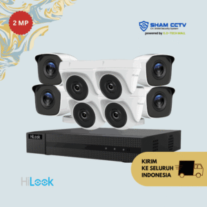 Paket CCTV Hilook 2MP Infrared 8 Kamera