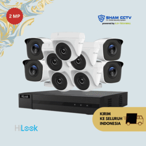 Paket CCTV Hilook 2MP Infrared 9 Kamera
