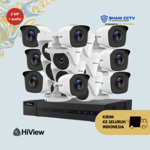 Paket CCTV Hiview 2MP Audio 16 Kamera
