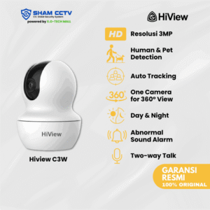 Hiview C3W – Smart WiFi Outdoor Camera Full HD 1080p | Two-Way Audio | Smart Night Vision | IP67 Waterproof